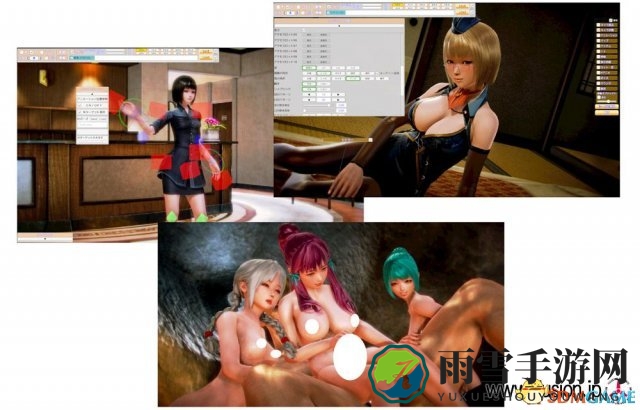 I社《HONEY SELECT》曝新截图，哥特萝莉服饰亮相
