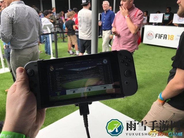 E3盛会首曝Switch版《FIFA 18》画面，惊艳品质引关注