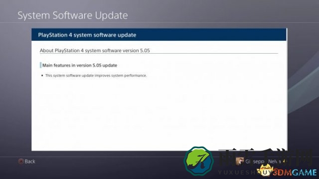 PS4系统更新