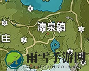 《原神》清泉镇风神瞳位置地图分享