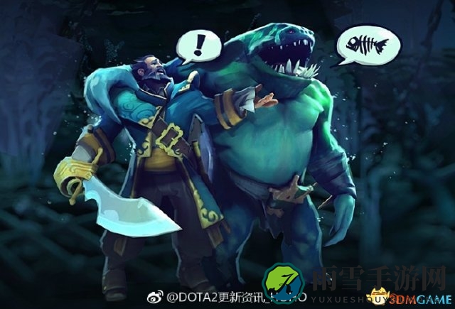 DOTA2昆卡与潮汐猎人配音包亮点解析