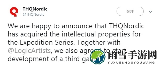 THQ Nordic拿下《远征军》IP，全新作品蓄势待发