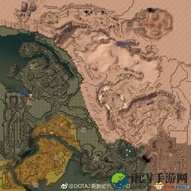 DOTA2破泞之战卡尔在哪 破泞之战两个卡尔的位置