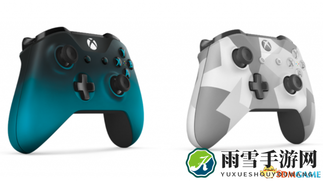 Xbox One续推新配色手柄：暗海之波与霜雪之息