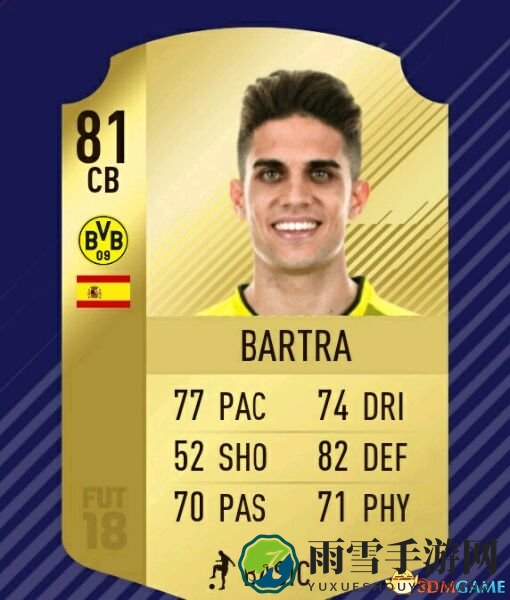 FIFA18德甲零元党开荒球员推荐