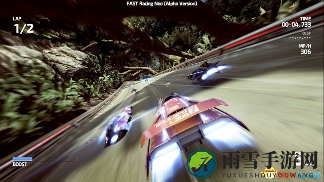 Wii U独占力作《极速赛车NEO》首秀截图，视觉体验梦幻炫目