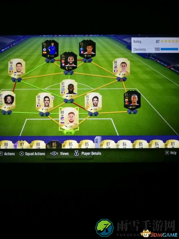 FIFA18D1联赛建队阵容和套路分享