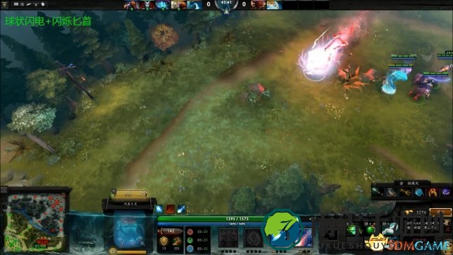 DOTA2血魔大招切割效果测试视频解析