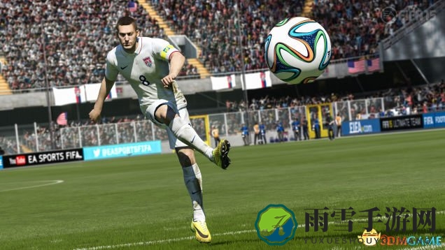 FIFA 15传奇挑战，巴塞罗那与曼城对决精彩回放