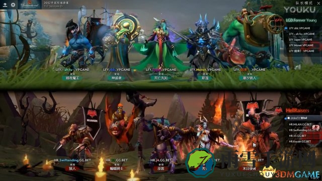 DOTA2 TI7小组赛B组LFY对HR精彩对决视频回顾