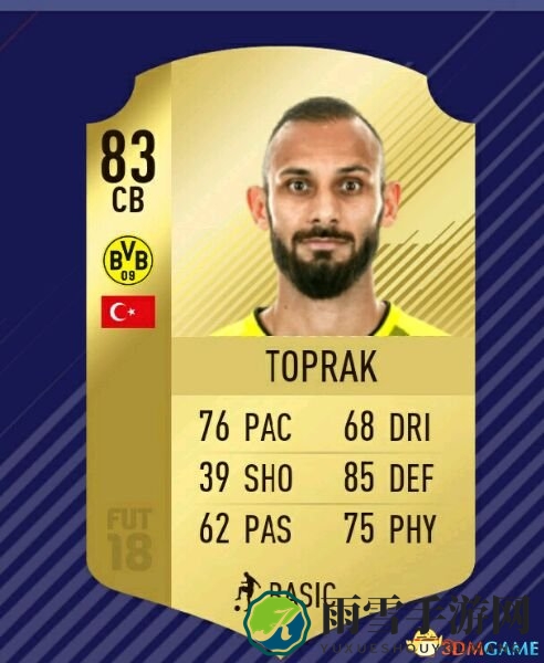 FIFA18德甲零元党开荒球员推荐