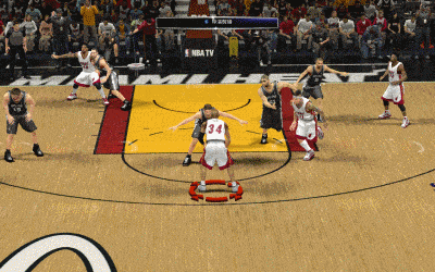 NBA 2K14 实用性平民突破上篮打法心得