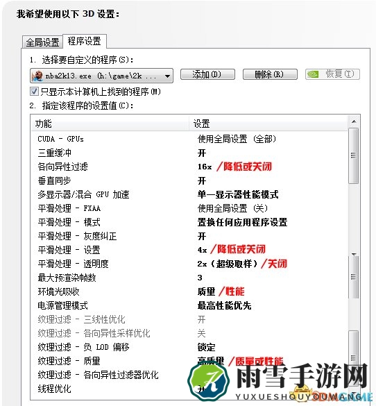 NBA2K15优化攻略，低配电脑设置技巧分享