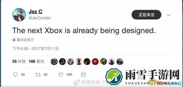 Xbox One X尚待上市，下一代游戏主机研发正酣