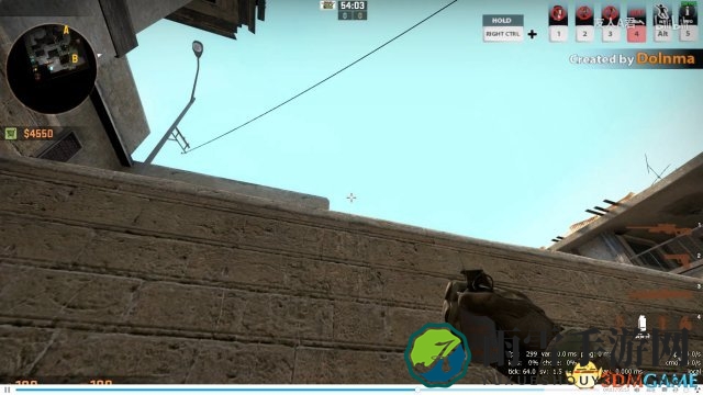 CSGO烟雾弹投掷技巧，Dust2烟雾弹教学视频分享