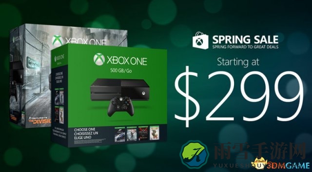 Xbox One美国售价狂跌，仅需299美元抢购