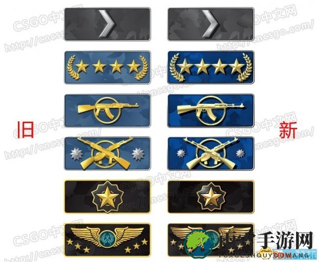 CSGO 11月21日版本更新内容，段位图标变更详解