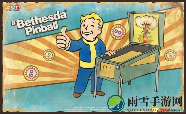 B社新游聚焦《辐射》，核弹弹珠挑战来袭