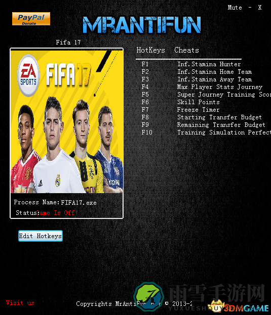 FIFA17修改器使用指南，下载与操作详解