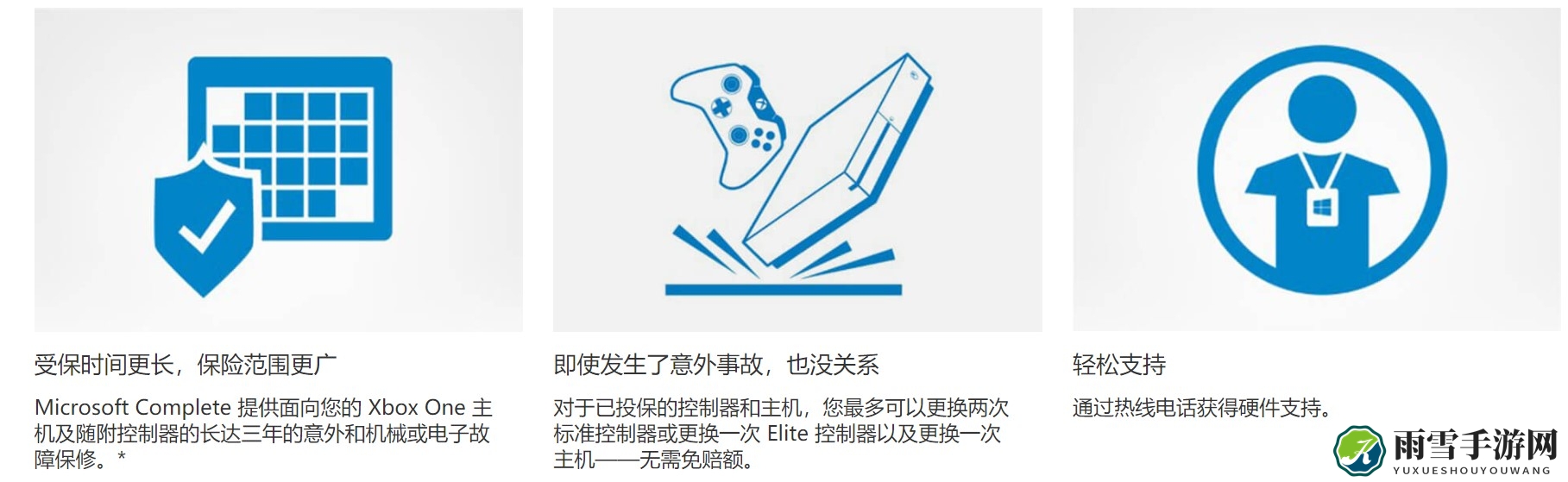 Xbox One国行升级保修服务，仅需388元享三年保障