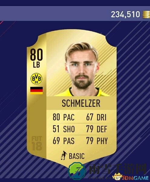 FIFA18德甲零元党开荒球员推荐