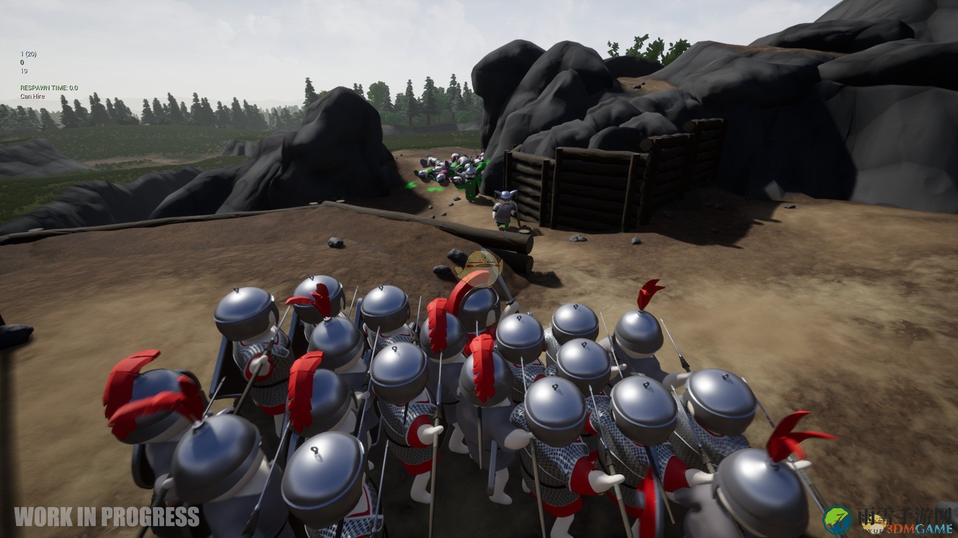 《盾墙(shieldwall)》操作方法介绍