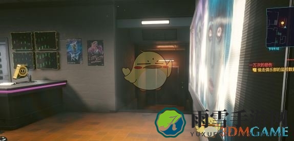 《赛博朋克2077》一万次的悲伤任务二楼房间门开启方法介绍